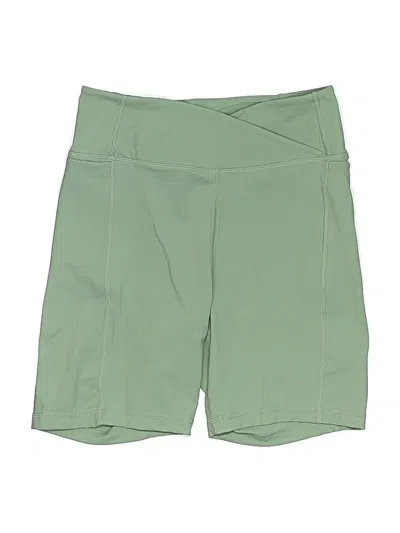 Pre-owned Danskin Athletic Shorts In Green