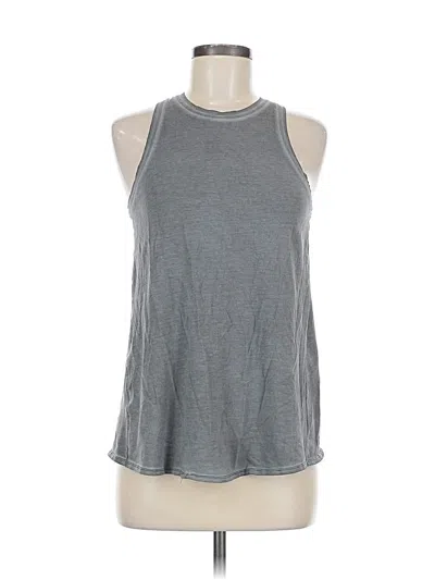Pre-owned Lululemon Athletica Active Tank Top In Gray