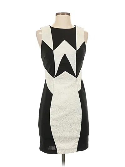 Pre-owned Mustard Seed Cocktail Dress In White