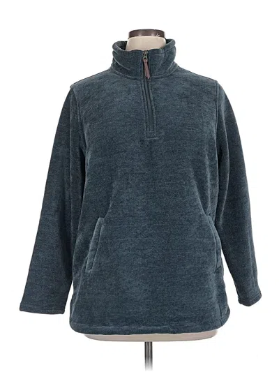 Pre-owned 32 Degrees Fleece Jacket In Blue