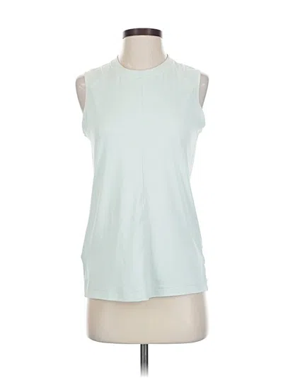 Pre-owned Athleta Sleeveless T-shirt In Blue