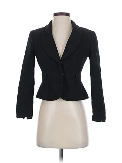 Pre-owned Tahari By Asl Wool Blazer Jacket In Black