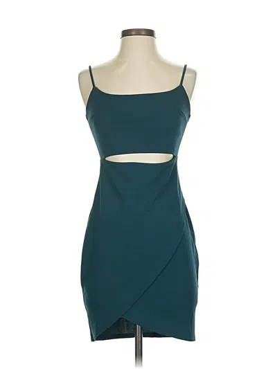 Pre-owned Lulus Cocktail Dress In Blue
