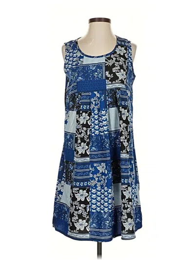 Pre-owned Emery Rose Casual Dress In Blue