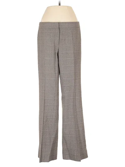 Pre-owned Elie Tahari Dress Pants In Gray