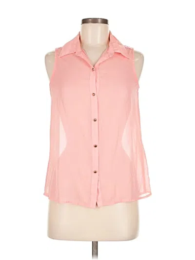 Pre-owned Love On A Hanger Sleeveless Blouse In Pink