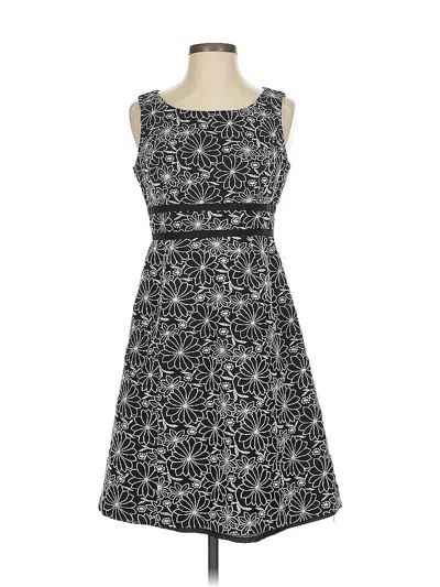 Pre-owned Talbots Casual Dress In Black