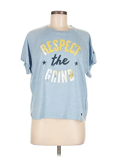 Pre-owned Under Armour Short Sleeve T-shirt In Blue