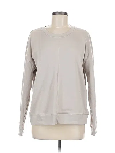 Pre-owned 90 Degree By Reflex Sweatshirt In Gray