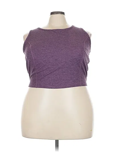 Pre-owned Livi Sleeveless T-shirt In Purple
