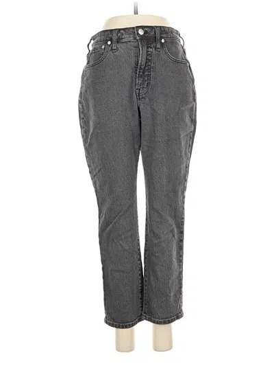 Pre-owned Madewell Jeans In Gray