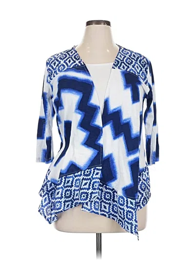 Pre-owned Onque Casuals Kimono In Blue