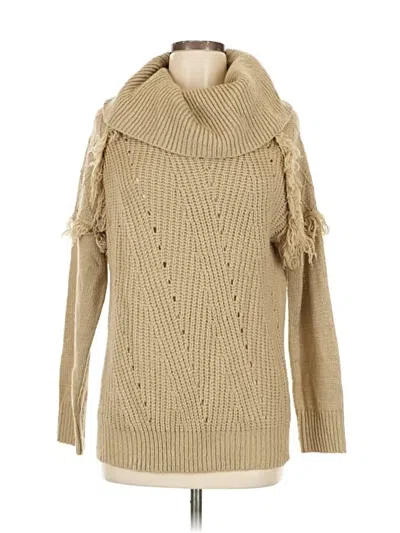 Pre-owned Knox Rose Turtleneck Sweater In Brown