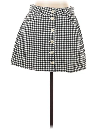 Pre-owned Reformation Casual Skirt In Black