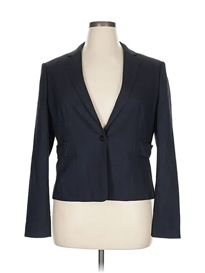 Pre-owned Boss By Hugo Boss Wool Blazer Jacket In Blue