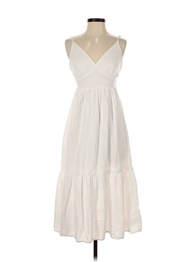 Pre-owned Jessica Simpson Casual Dress In White