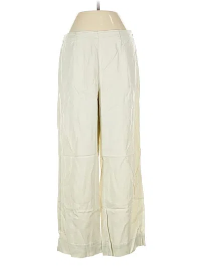 Pre-owned Jjill Casual Pants In White