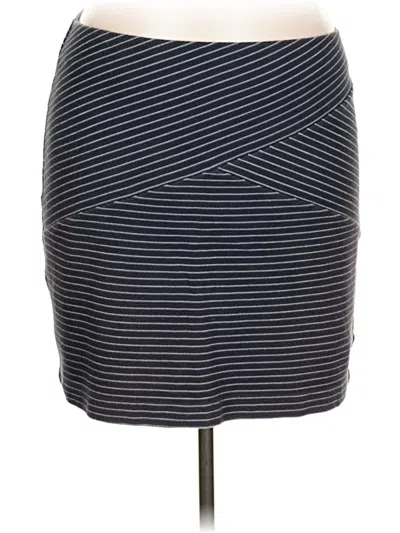 Pre-owned Jjill Casual Skirt In Blue