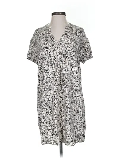 Pre-owned H&m Casual Dress In Gray