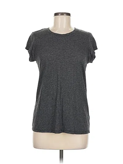 Pre-owned Michael Stars Short Sleeve T-shirt In Gray