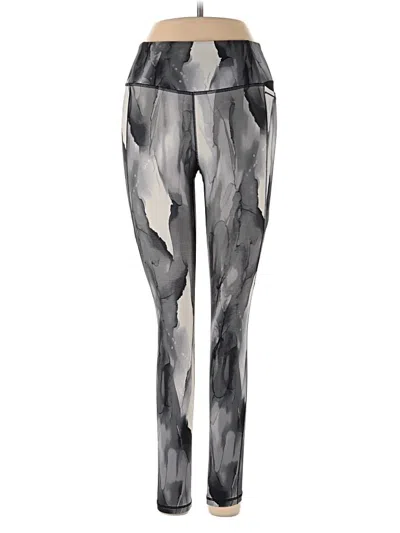 Pre-owned Calia By Carrie Underwood Active Pants In Silver