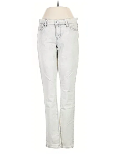 Pre-owned Dkny Jeans Jeans In Silver