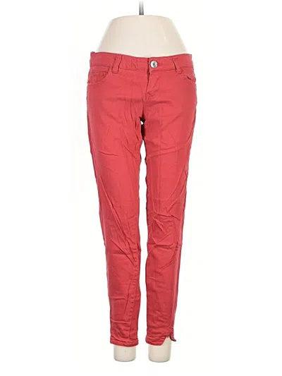 Pre-owned Celebrity Pink Casual Pants In Red