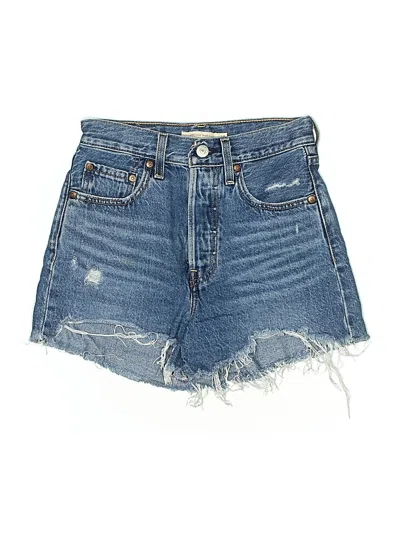 Pre-owned Levi's Denim Shorts In Blue