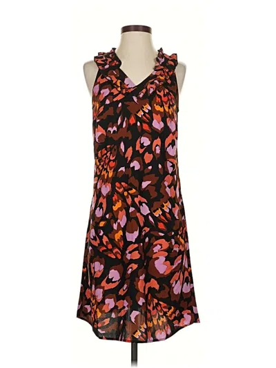 Pre-owned Cabi Casual Dress In Brown