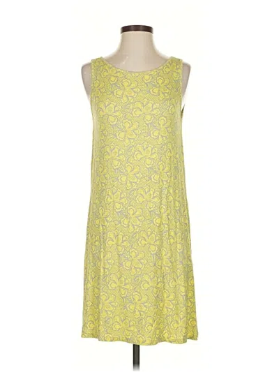 Pre-owned Brixon Ivy Casual Dress In Yellow