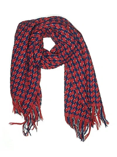 Pre-owned Unbranded Scarf In Red