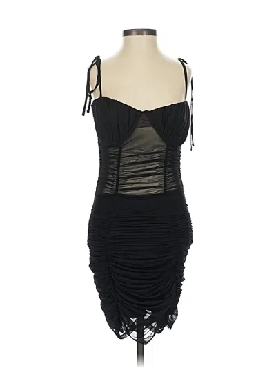 Pre-owned Assorted Brands Cocktail Dress In Black