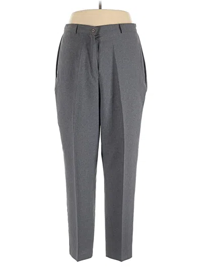 Pre-owned Alia Dress Pants In Gray