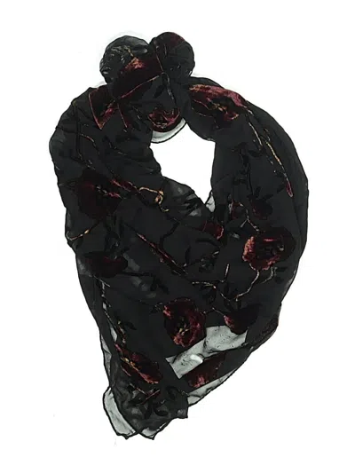 Pre-owned Unbranded Scarf In Black
