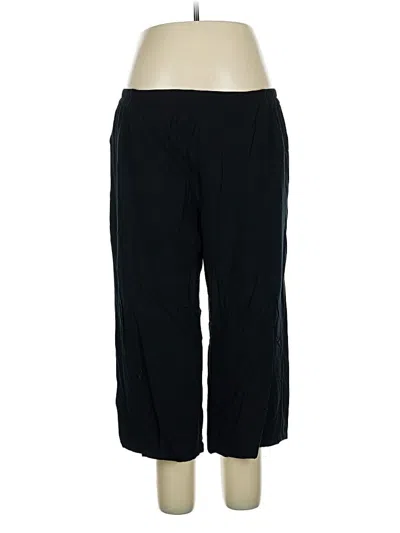 Pre-owned Jjill Casual Pants In Black