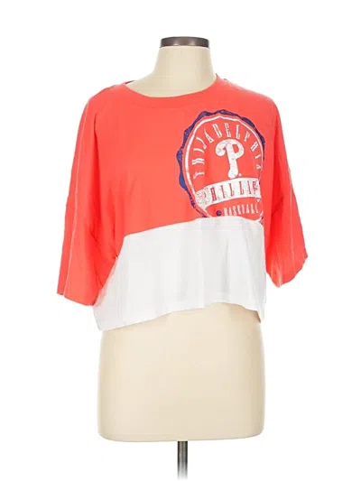 Pre-owned Fanatics Short Sleeve T-shirt In Red