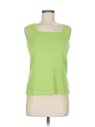 Pre-owned Designers Originals Sleeveless T-shirt In Green
