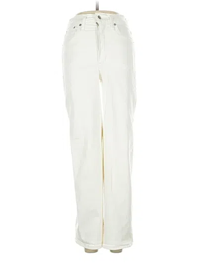Pre-owned Madewell Jeans In White
