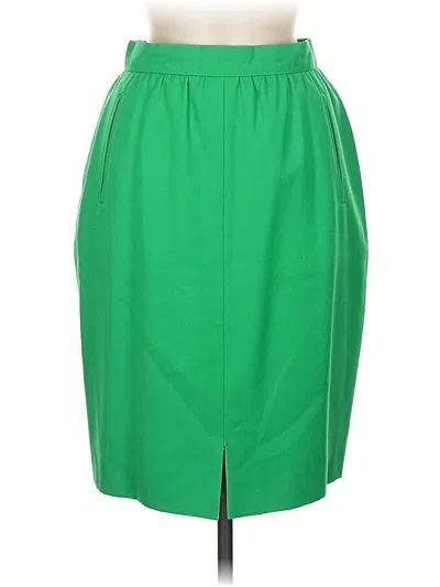 Pre-owned Escada By Margaretha Ley Formal Skirt In Green