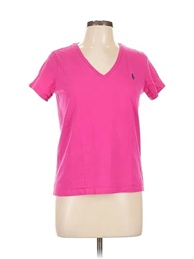 Pre-owned Polo By Ralph Lauren Short Sleeve T-shirt In Pink