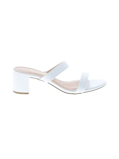 Pre-owned Dream Pairs Sandals In White