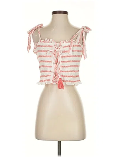 Pre-owned Free People Sleeveless Blouse In Pink