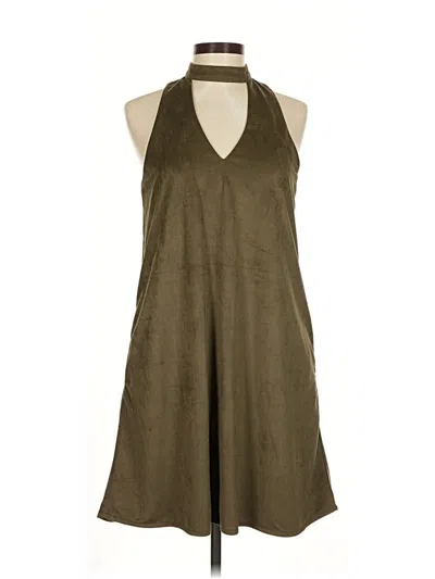 Pre-owned First Love Casual Dress In Brown