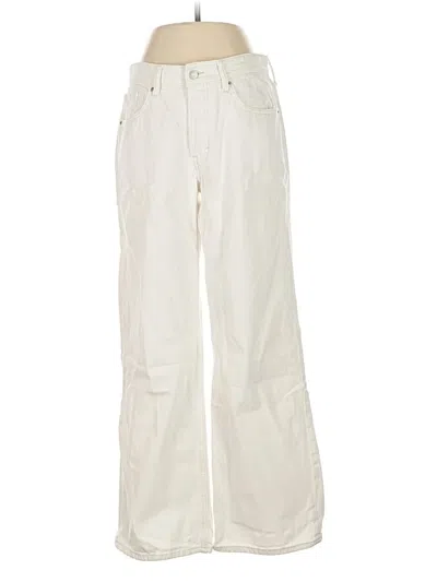 Pre-owned &denim By H&m Jeans In White