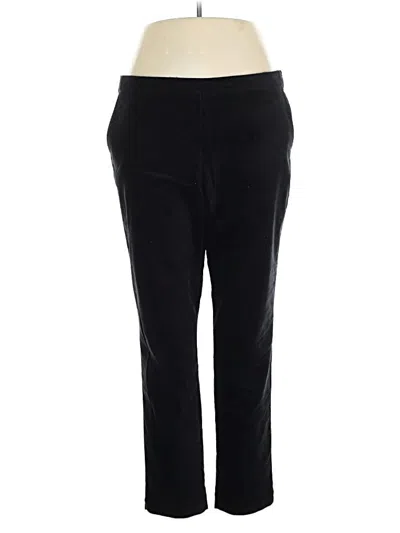 Pre-owned Jjill Casual Pants In Black