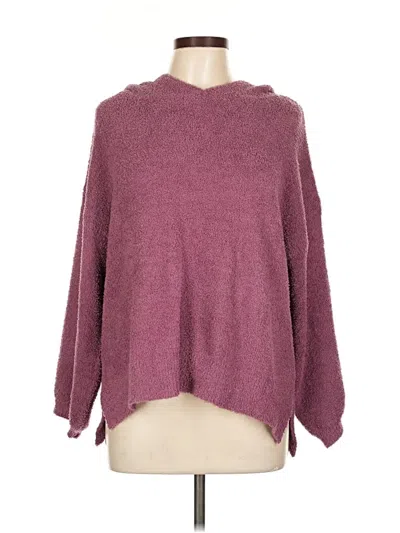 Pre-owned Grace & Lace Pullover Sweater In Burgundy