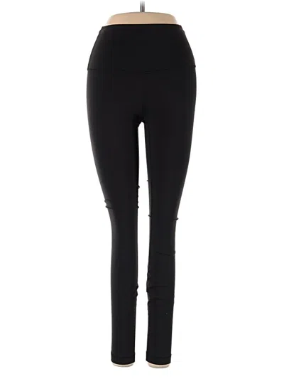 Pre-owned Lululemon Athletica Active Pants In Black