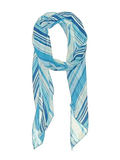 Pre-owned Unbranded Scarf In Blue