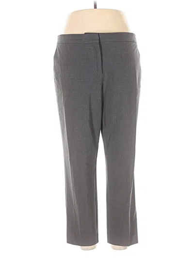 Pre-owned Ann Taylor Dress Pants In Gray