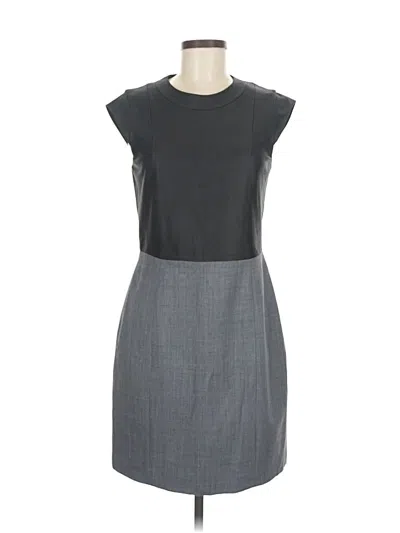 Pre-owned Theory Casual Dress In Gray